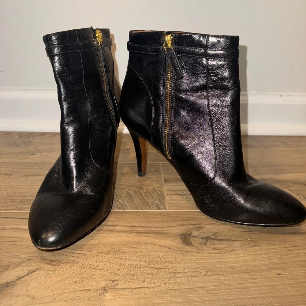 Nine West Mainstay Black Bootie size 10 - Picture 2 of 6